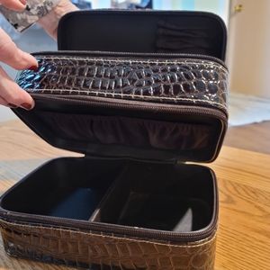 Cosmetic bag tote carry-on